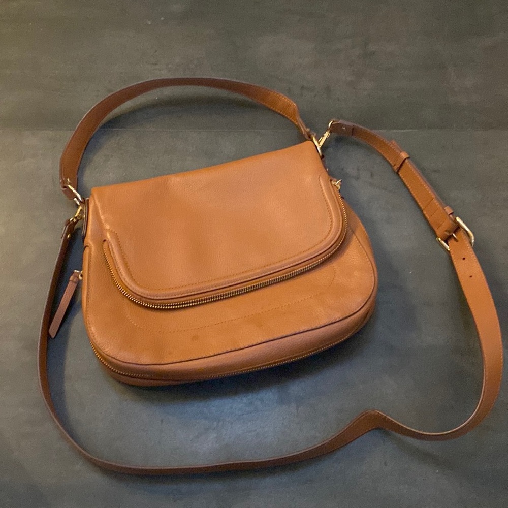Nordstrom brand leather crossbody